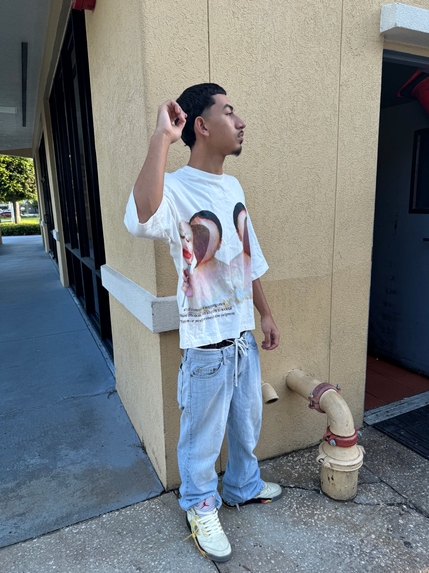 "two-faced" t shirt