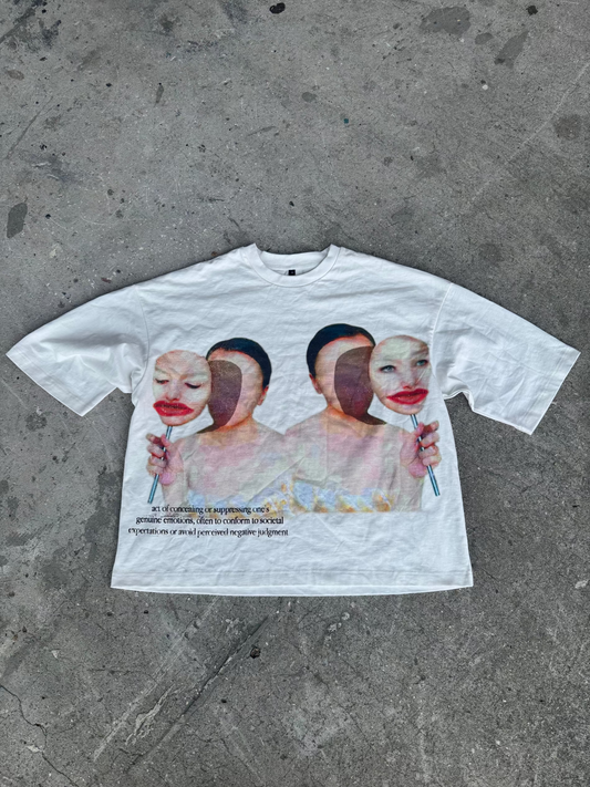 "two-faced" t shirt